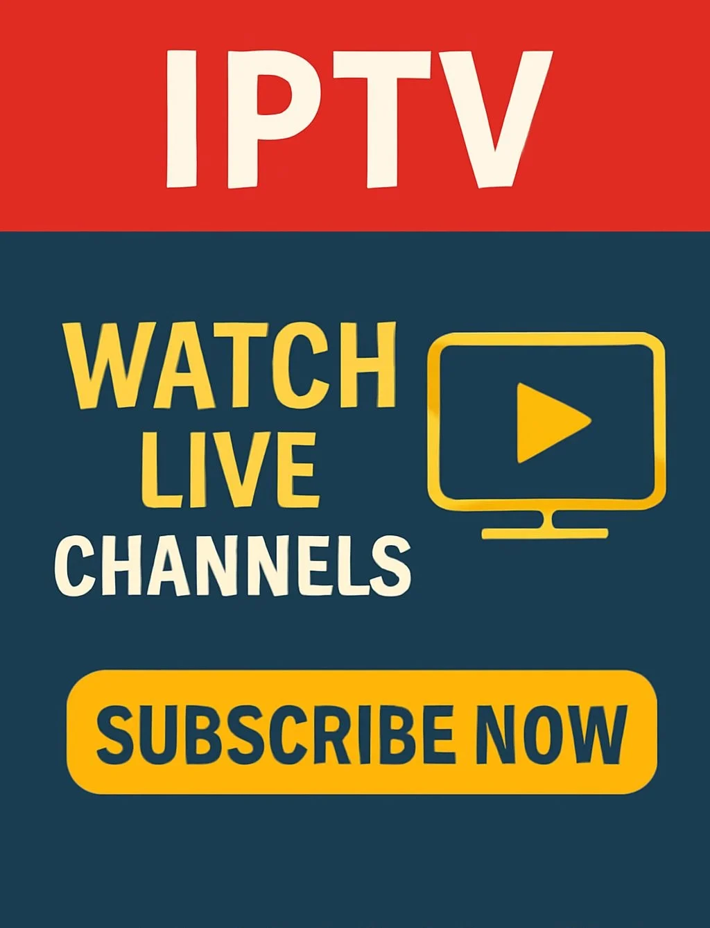 4K IPTV subscription service offering high-quality streaming