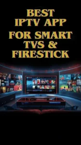 User enjoying the best IPTV app on a Smart TV and Firestick.