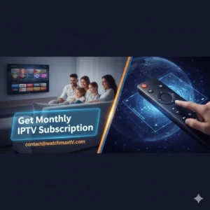 Monthly IPTV subscription for unlimited entertainment options