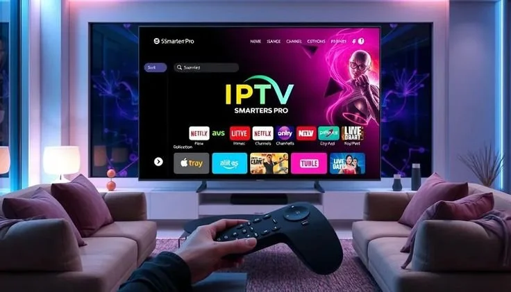 IPTV service with 4K channels and free trial offer