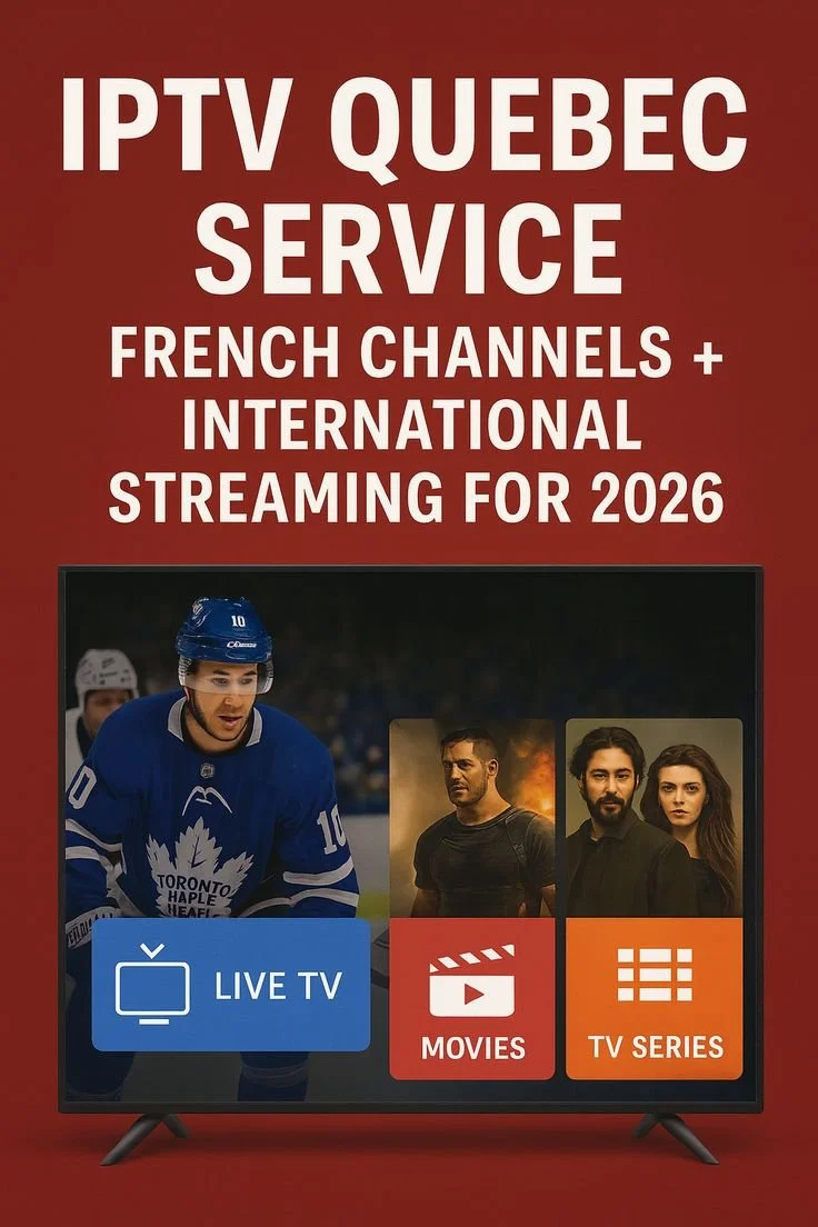 IPTV Quebec service offering French and international channels in 2026