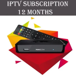 Magbox IPTV subscription for 12 months of worldwide streaming options