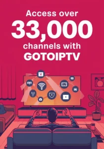 Stream live sports and movies with GoToiPTV subscription service.