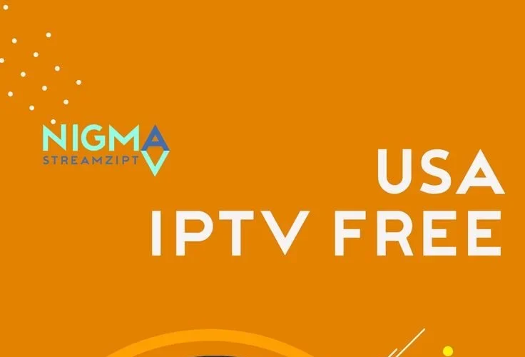 A user watching USA IPTV live TV streaming on a smart device.